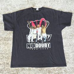 No Doubt 2009 Tour Gwen Stefani Concert Band T - Shirt Sz L Delta Pro Weight 