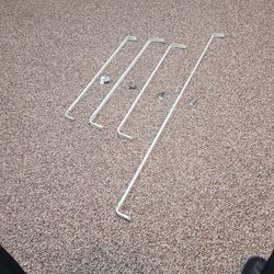 Adjustable Curtain Rods. 26-44 Inches