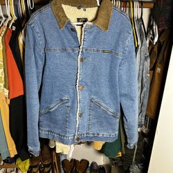 Billabong X Wrangler Sherpa Denim Jacket 