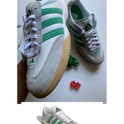 ADIDAS Samba Millennium 'Cloud White Green Gum Men’s sz 11 NEW NO BOX! 