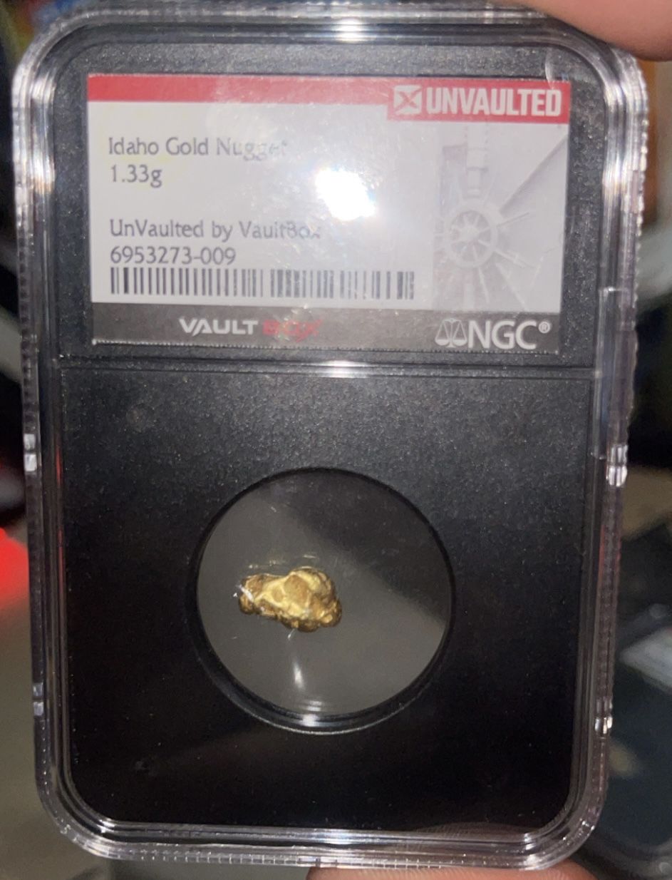 1.33G Gold nugget From Idaho