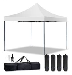 HCY Canopy Tent 10 x 10 Pop Up Canopy