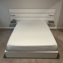 IKEA Bed Frame & Headboard, Queen