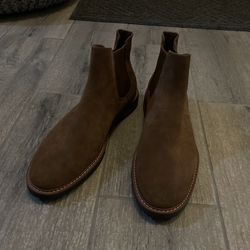 ALDO Chelsea Boots Dark Brown.  Size 8