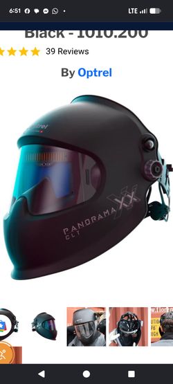 Optrel Panoramaxx welding helmet