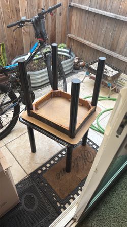 2 black table