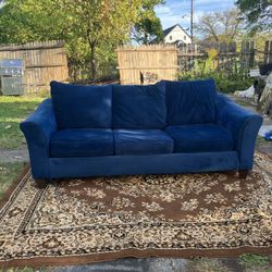 Royal Blue Sofa