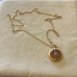 Vintage Splendid Pendant Watch 17 Jewels 