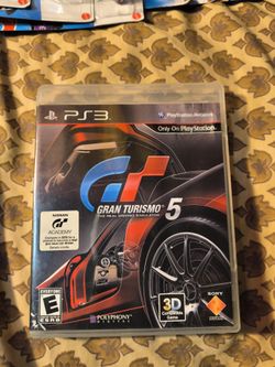 PlayStation 3   Gran Turismo 5 ....$15