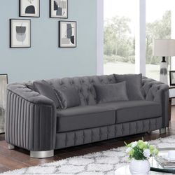 2 Pc Sofa And Loveseat Set 