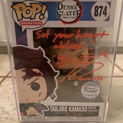 Tanjiro Signed Funko Pop