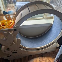 Cat Exercise Wheel - Wooden