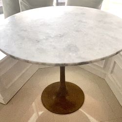 real marble table