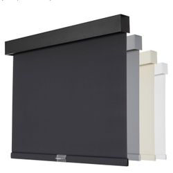 Persilux Blackout Window Shades for Home, Cordless Roller Shades with Valance, Thermal Insulated Fabric Window Blinds, UV Protection Blinds for Indoor