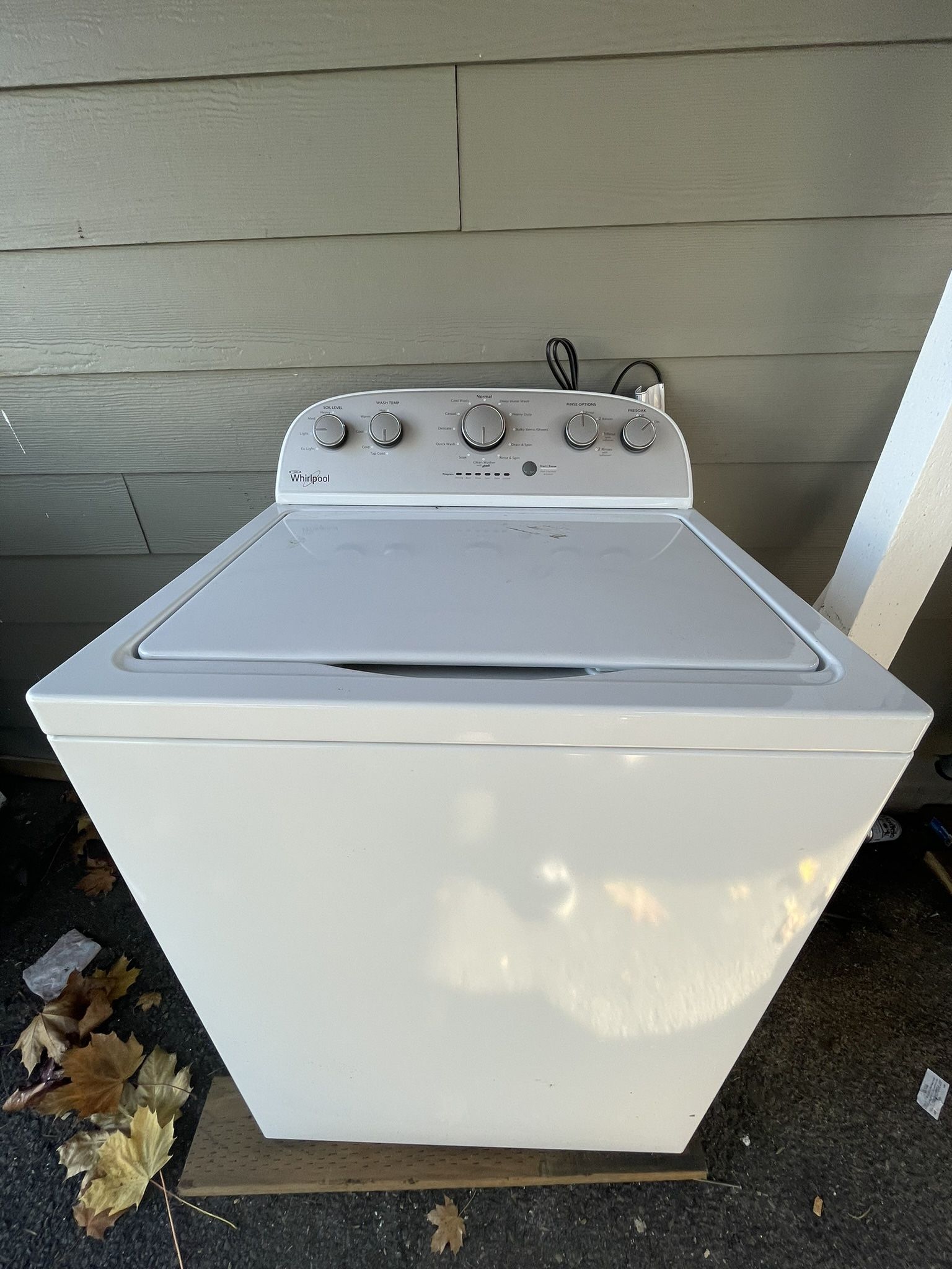 Whirlpool Washer 