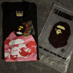 bape shirt SIZE L