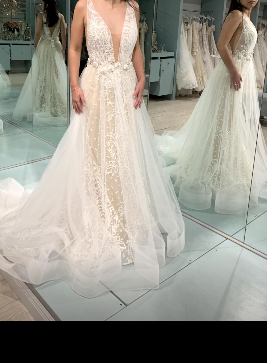 Calla Blanche Weeding Dress - Never Used