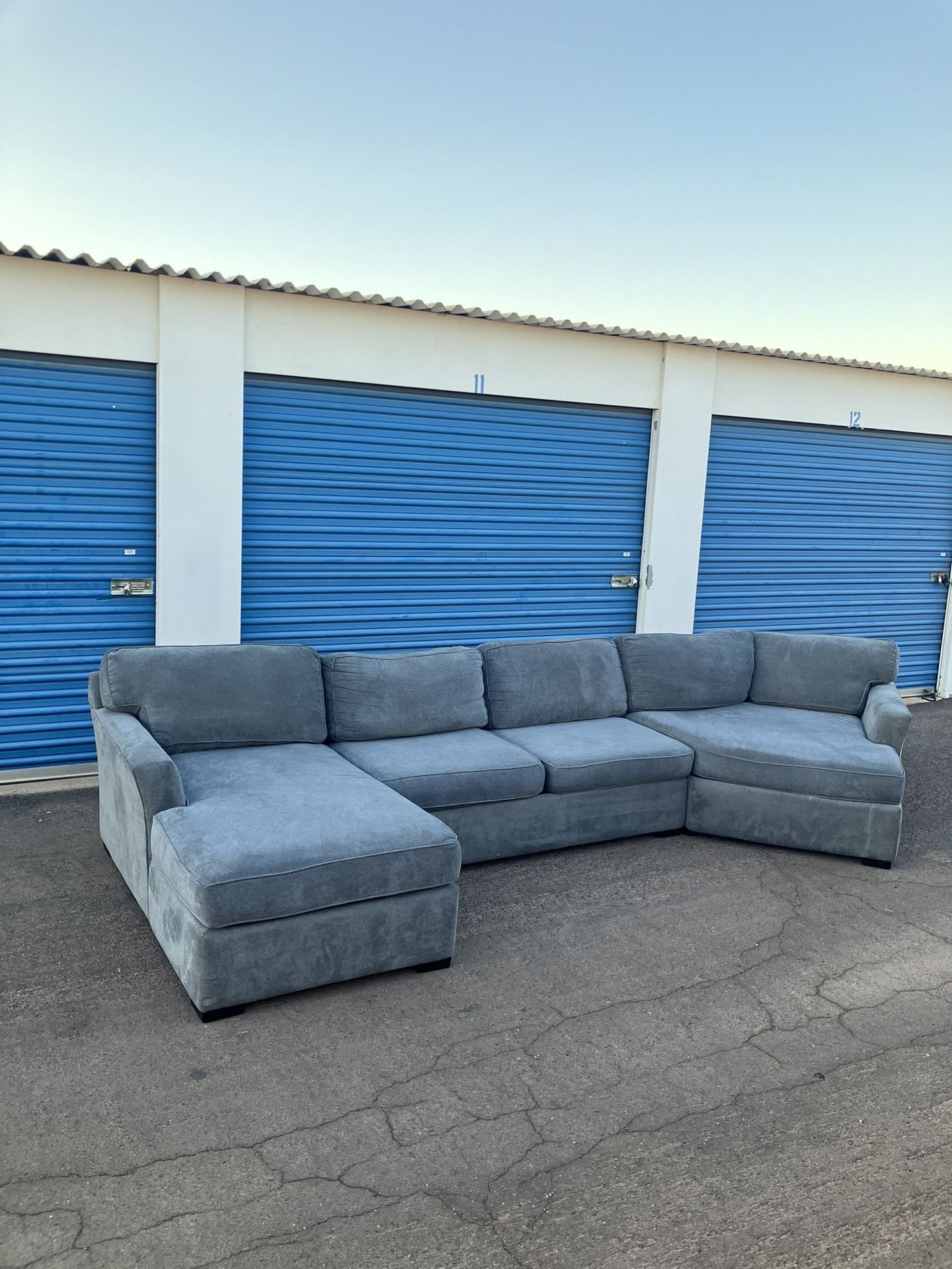 Delivery ~ Living Spaces Gray Sectional