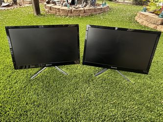 PAIR OF 22” LENOVO COMPUTER SCREENS MONITORS 47TH AVE. AND DOBBINS IN LAVEEN