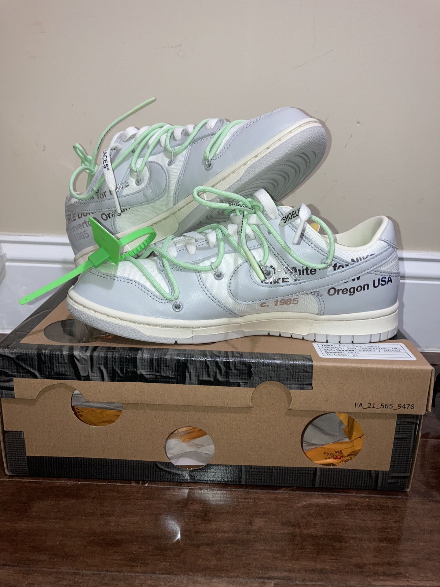 Nike Dunk Low Off-White Lot 7