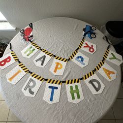 Construction Theme Bday Decor