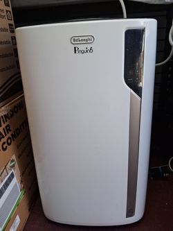 It's hot 🔥 hot 🔥 hot 🔥. 12500BTU delonghi portable AC/ HEATER both. Complete Set new with warranty.