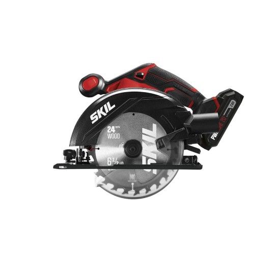 SKIL 20V 1/2 Inch Cordless Circular Saw Includes PWR CORE