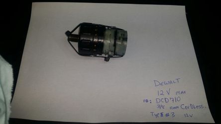 12 volt Dewalt