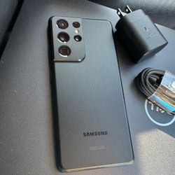 Samsung Galaxy S21 Ultra  , Unlocked For All Carrier,  Excellent Condition 
