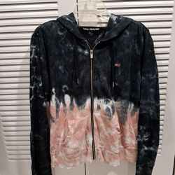 Tommy Hilfiger sport ☆ hoodie sweatshirt ☆ size Ladies Large ☆ zip front active wear