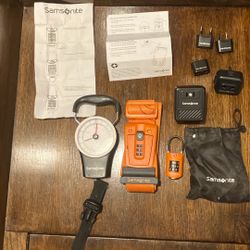 Samsonite Travel Scale, Locks and Adapters
