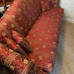 Upholstery Covered Couch