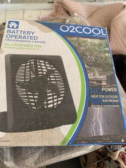 Brand New In Box Portable Fan (Black)