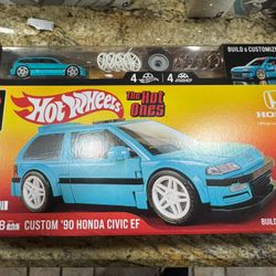 Mattel Brick Shop Hot Wheels Custom 90 Honda Civic EF