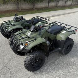 TWO 2020 & 2013 HONDA RECON 250