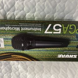 New Shure PGA57 Microphone