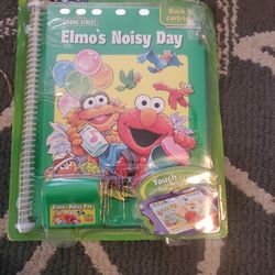 Sesame Street Elmo's Noisy Day PowerTouch Learning System Book & Cartridge