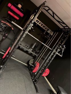 RitFit M1 Pro Smith Machine Cable Crossover Power Cage