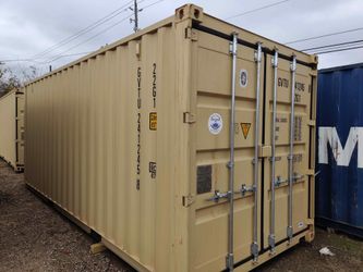 NEW 20ft Beige One Trip Shipping Containers For Sale
