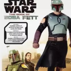 NEW Jazwares Star Wars Book Of Boba Fett Adult Costume Size Large