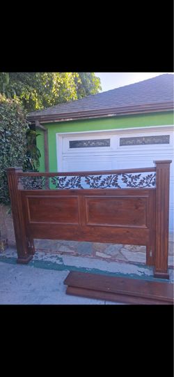 King size bed frame