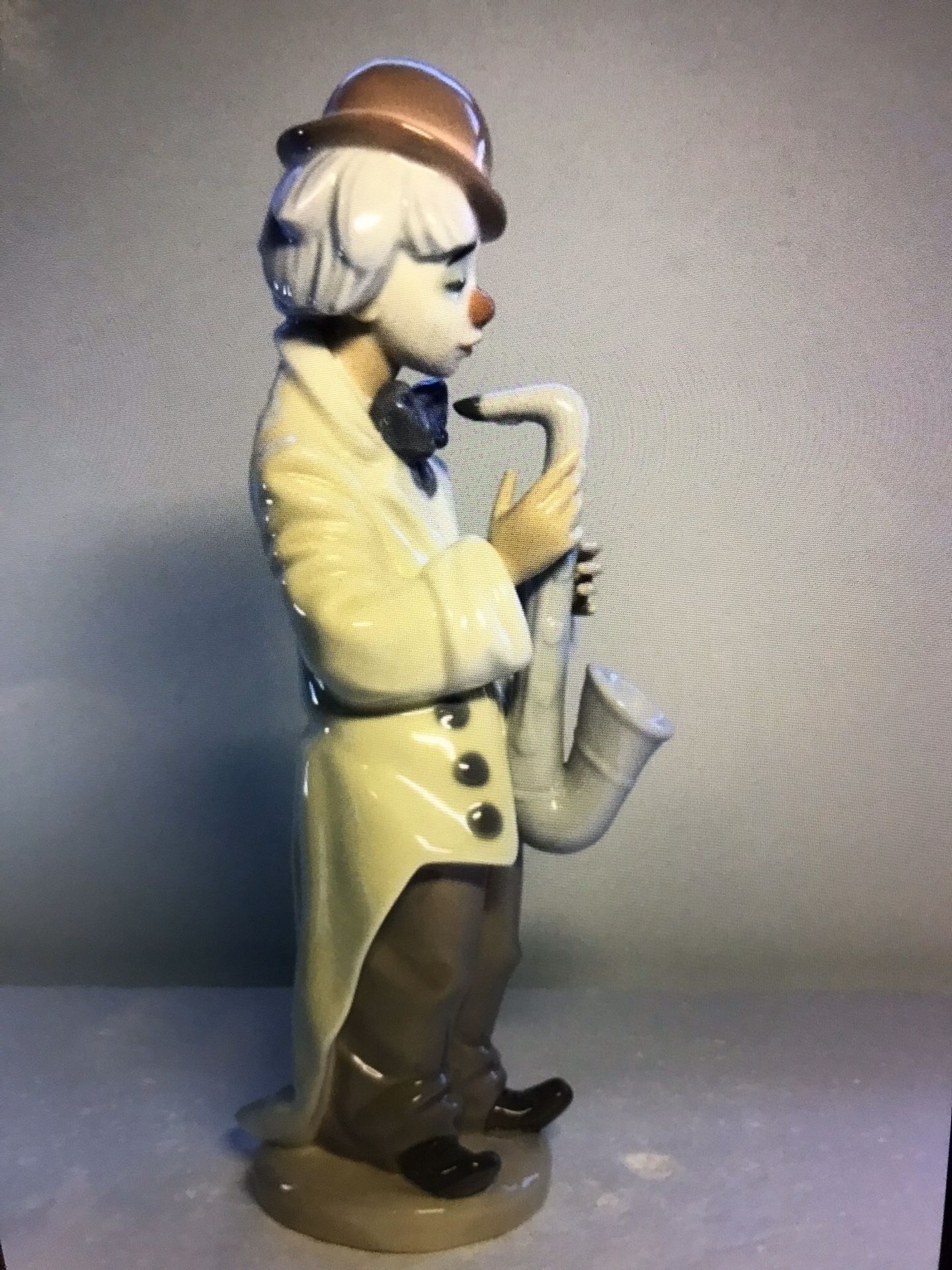 Lladro #5471 SAD SAX