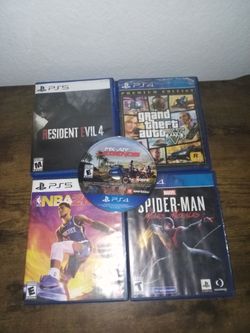 PS5 games