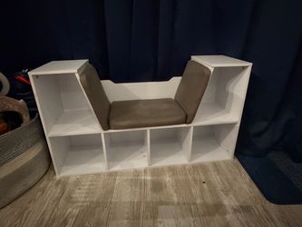 Cubbies and seat