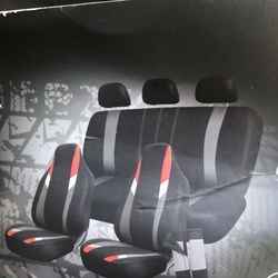 Fabric Car Seat Covers Universal Fit Brand New Firm Price Front Only $15 Back Only $20 Or Full Set $30 Cubre asientos Universales De Tela
