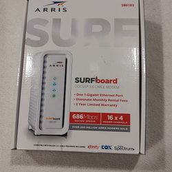 Arris Surfboard Modem + Netgear R7000 ROUTER BUNDLE