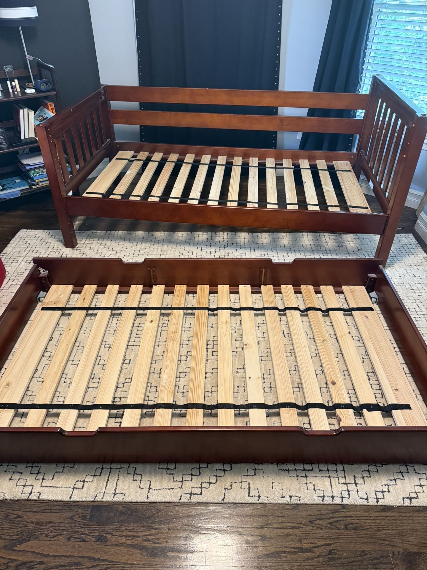 Free!! Matrix Twin Bed With Trundle - Disasswmbled