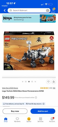 NASA Mars Rover Perseverance legoset