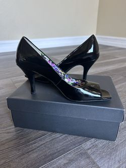 Black Patent Leather Pumps