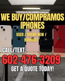 📱 We Buy iPhones / Compramos iPhones